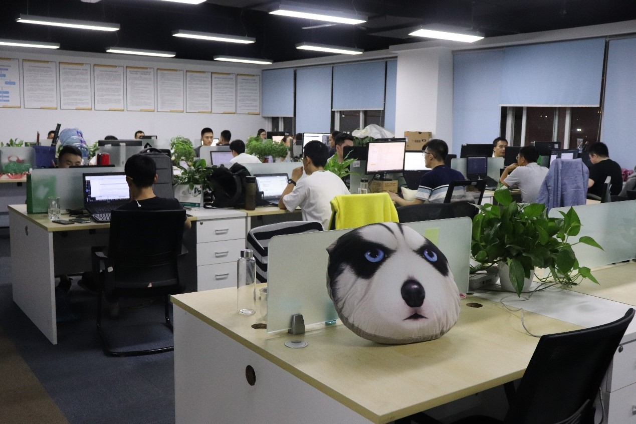 夜幕降临时，看得见的光